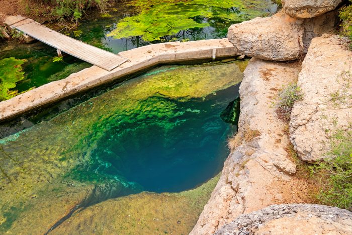 Jacob's Well near Austin Texas USA
