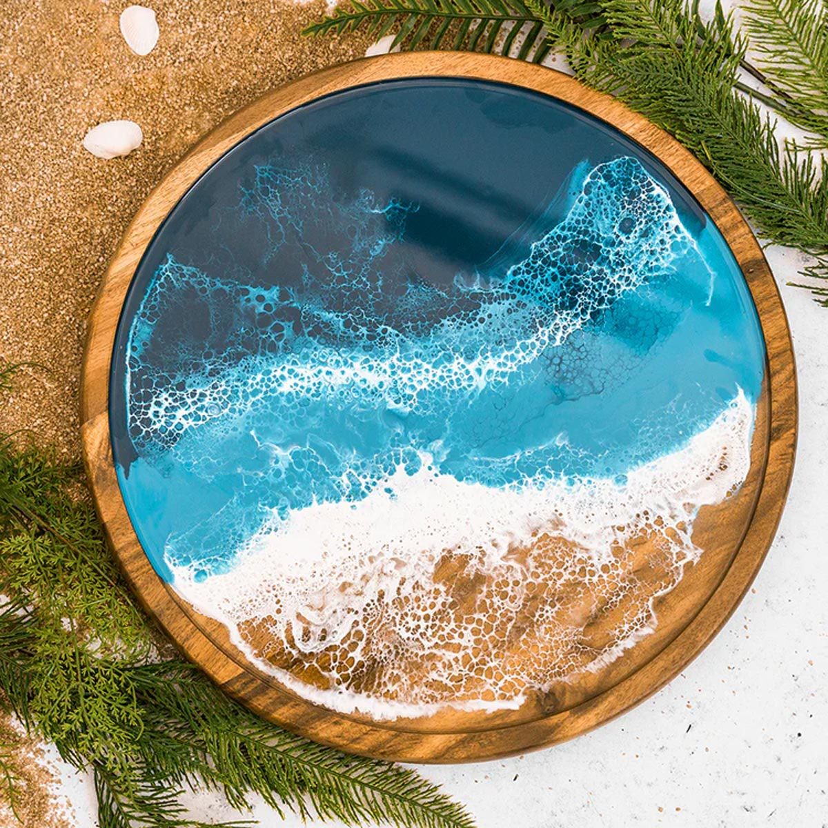 Lynn & Liana Designs Acacia Lazy Susan