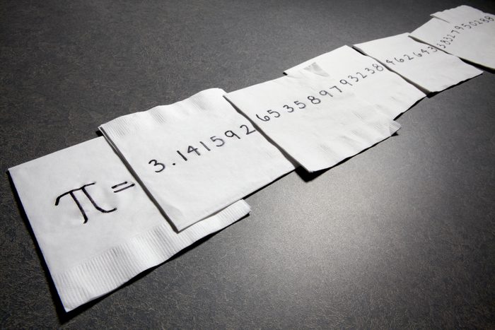 Pi on Napkins