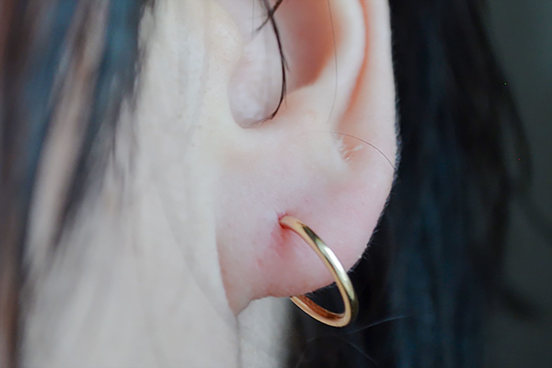 Live In Hoop Earrings