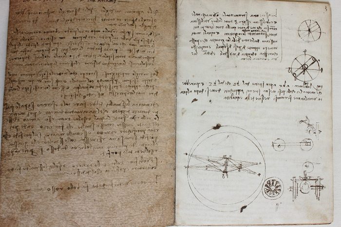 Codex Leicester By Leonardo Da Vinci Gettyimages 1153383677