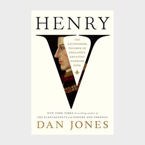 Book cover displays a side profile portrait of a historical figure with text: 