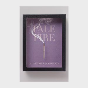 A matchstick smolders, releasing smoke against a violet background. Text reads 