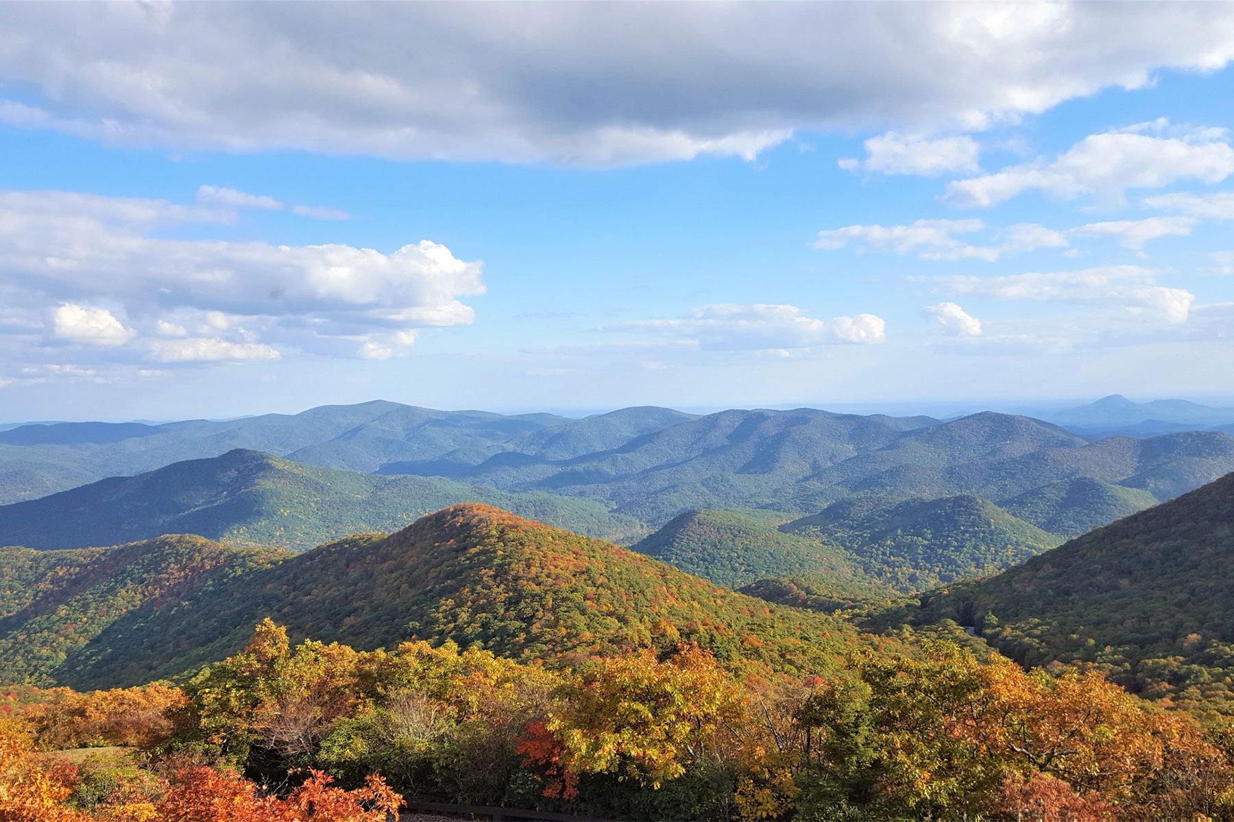 Mountain in Chattahoochee-oconee National forest
