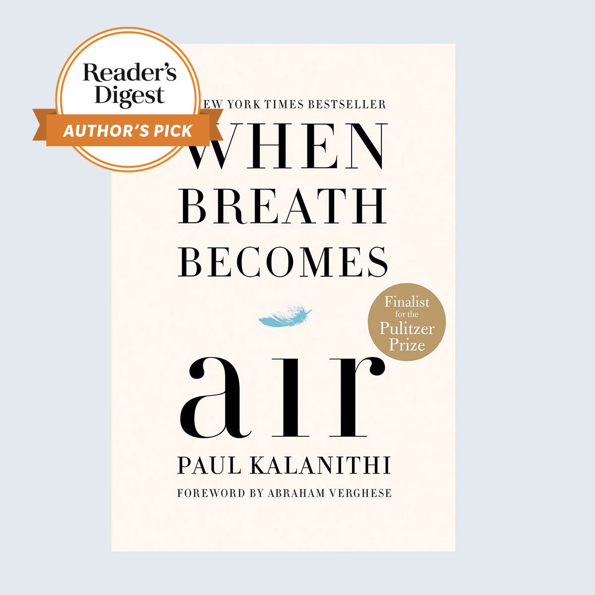 Breath Becomes Air By Paul Kalanithi Ecomm Via Amazon.com V3