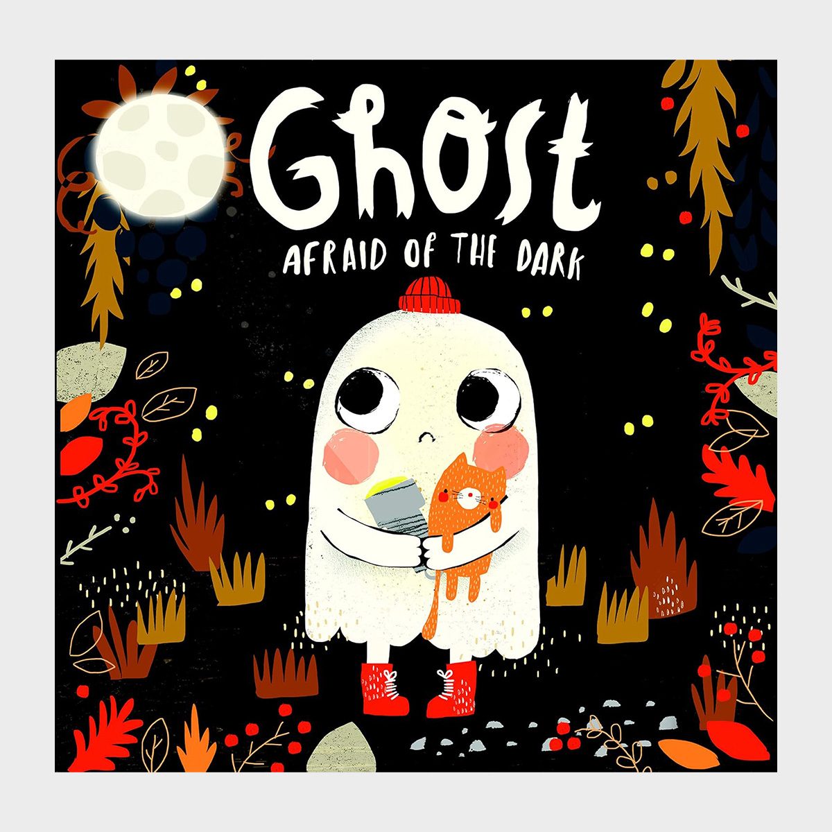 Ghost Afraid Of The Dark By Sara Conway 