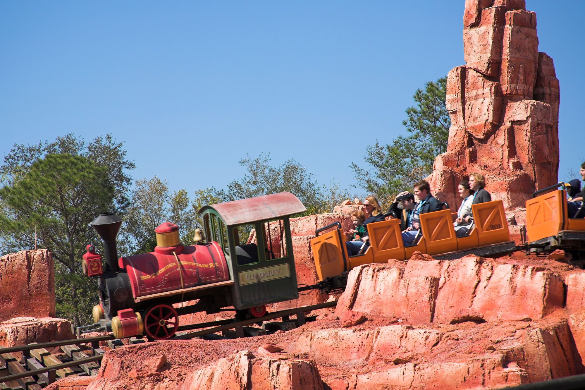 Big Thunder Mountain Railroad Ride