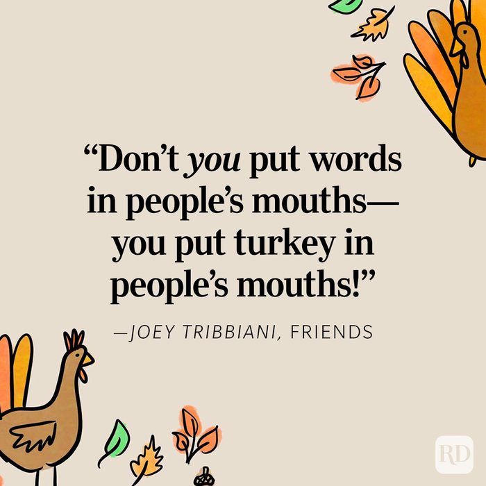 Funny Thanksgiving Quotes From Tv Shows And Films