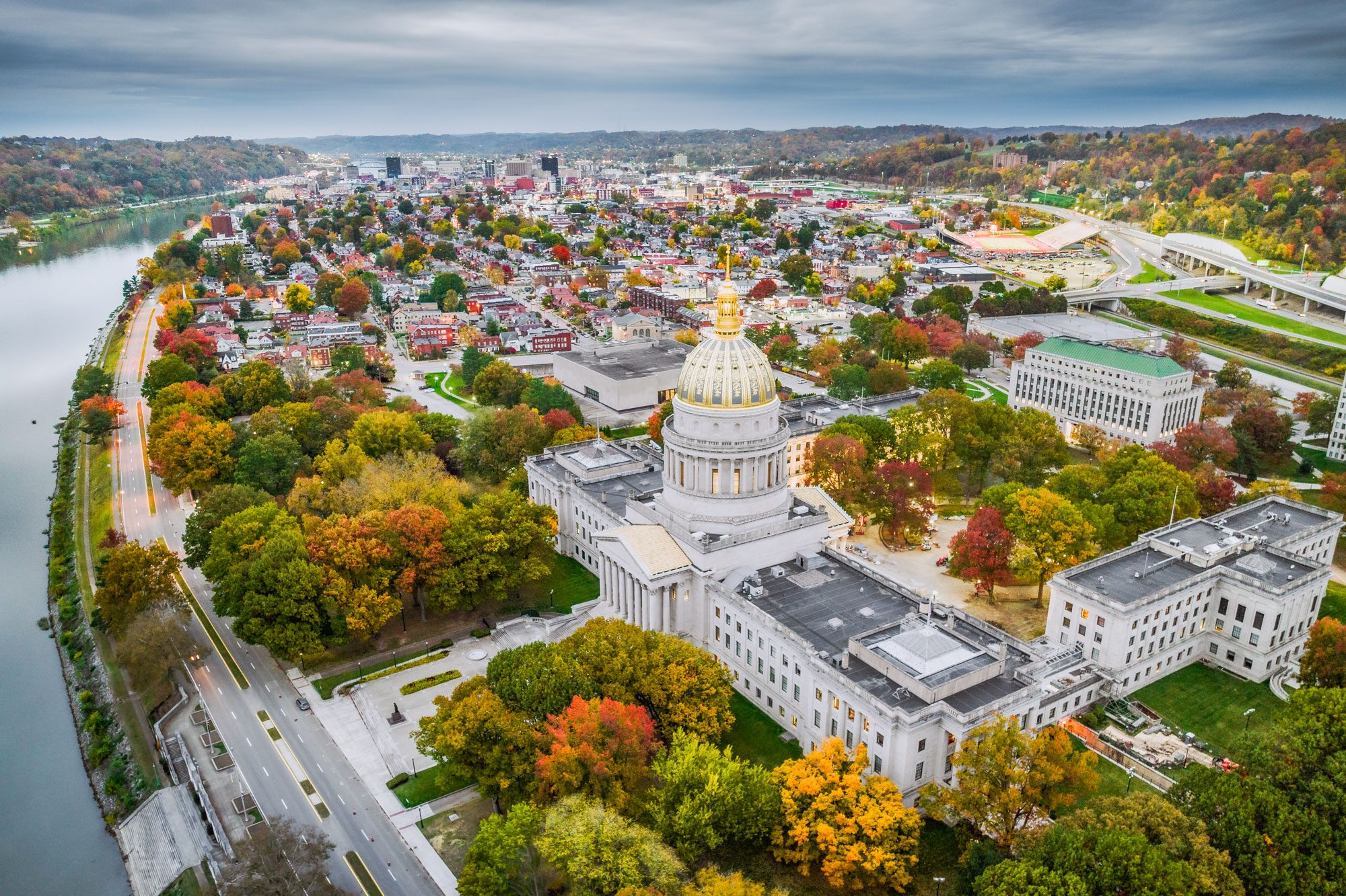 West Virginia State Capitol In Charleston West Virginia