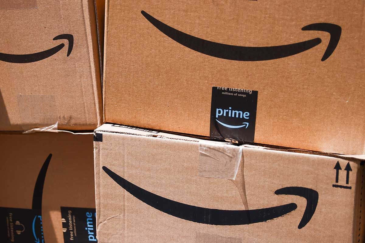 Prime packages are being delivered.