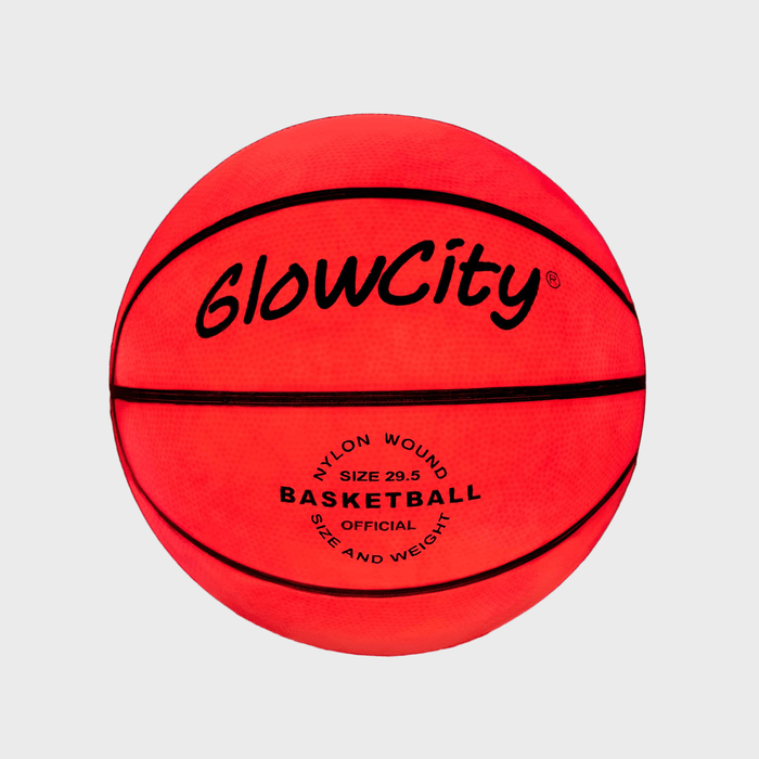 Red basketball displays 