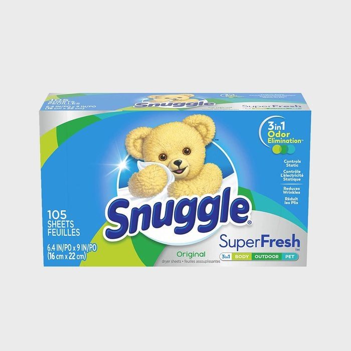 Snuggle Plus Super Fresh Fabric Softener Dryer Sheets Via Amazon.com 