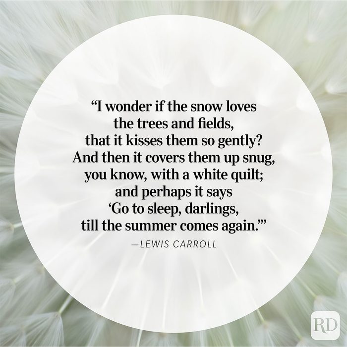 Nature Quote By Lewis Carroll