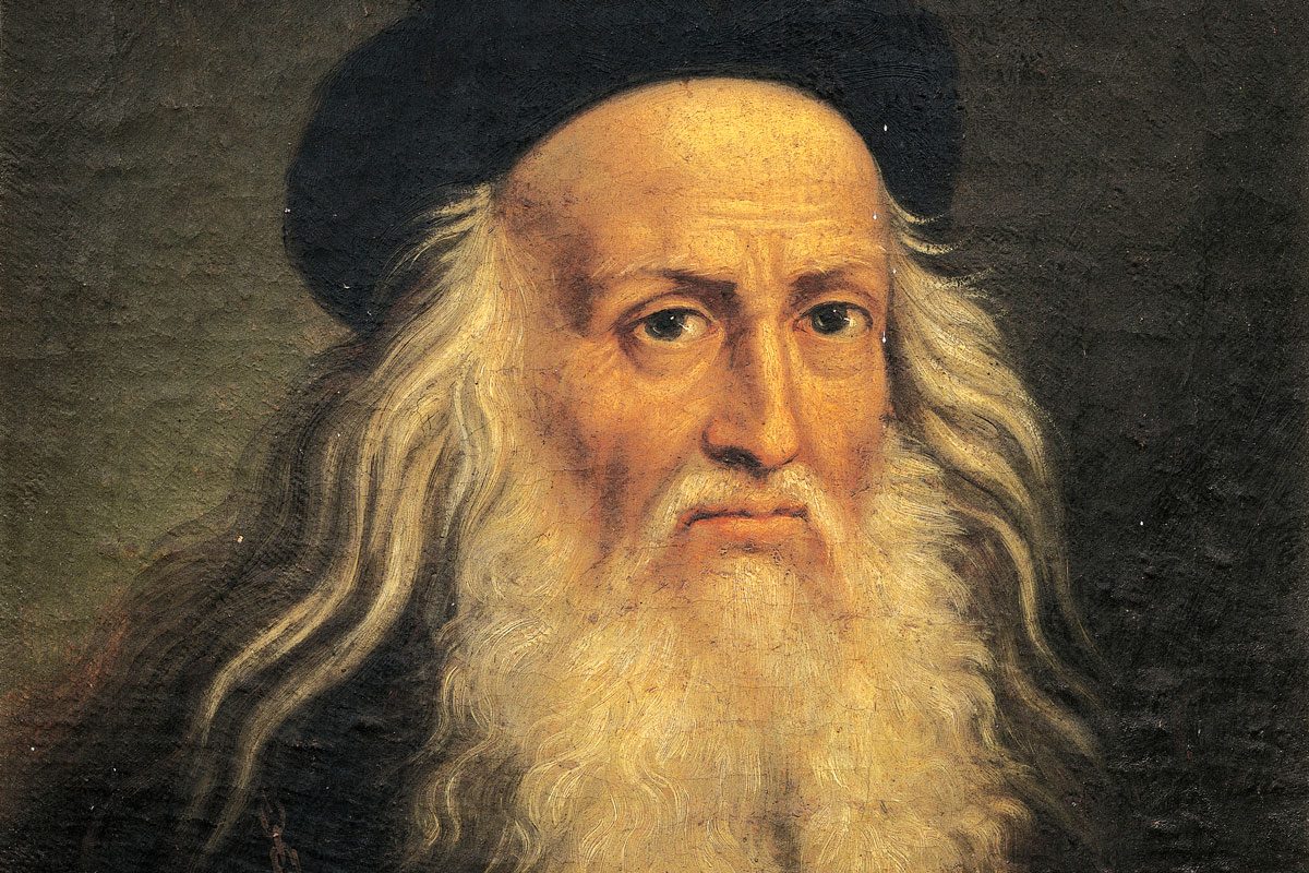 Portrait Of Leonardo Da Vinci