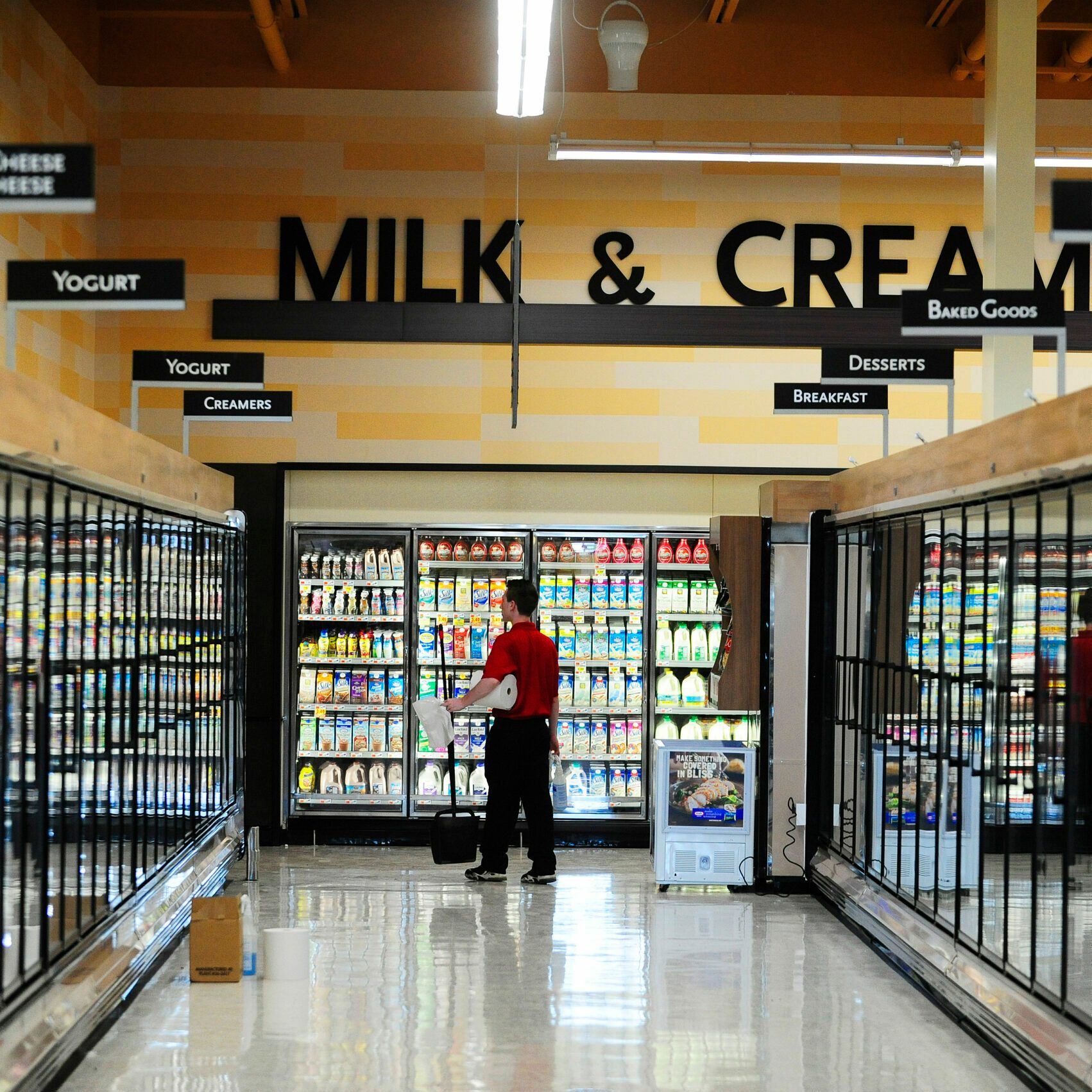 The Real Reasons Why Milk and Eggs Are Sold in the Back of a Grocery Store