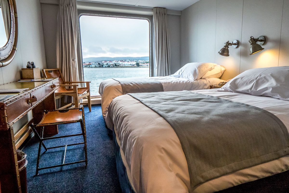 Luxury Cruise Ship Room
