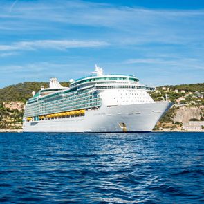 Navigator Of The Seas Cruise Liner In France