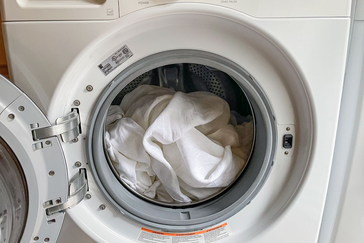 Washing Quince Linen Sheets