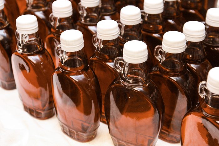 maple syrup bottles
