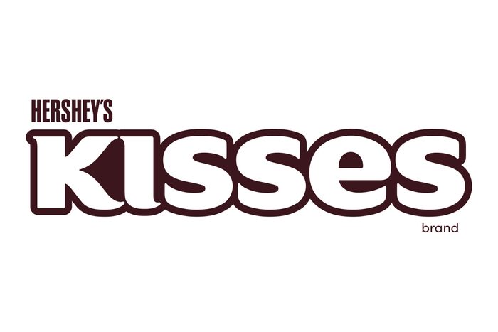 Hershey's Kisses logo on a white background