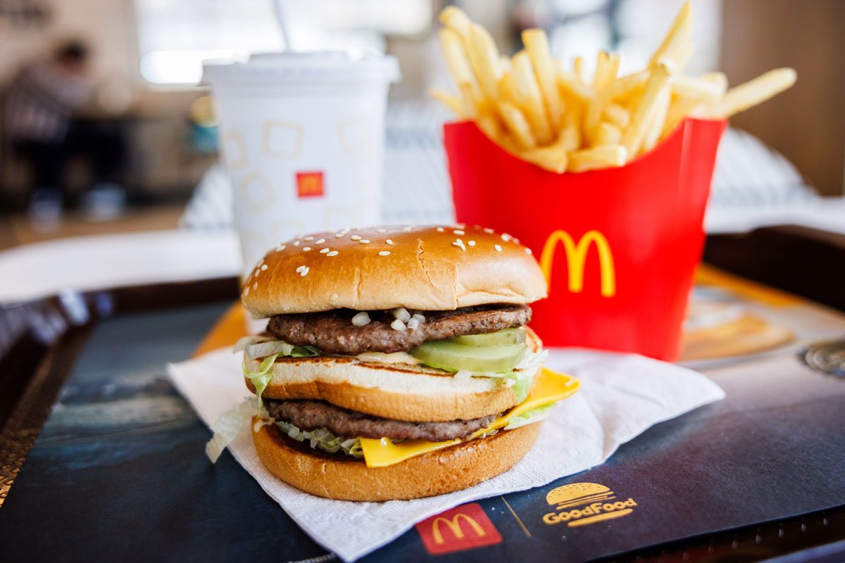 Mcdonalds Big Mac Meal