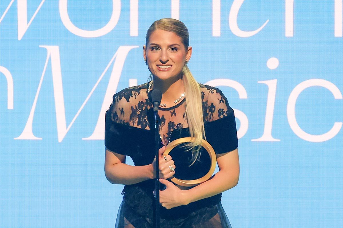 Meghan Trainor at the Billboard Women in Music 2025