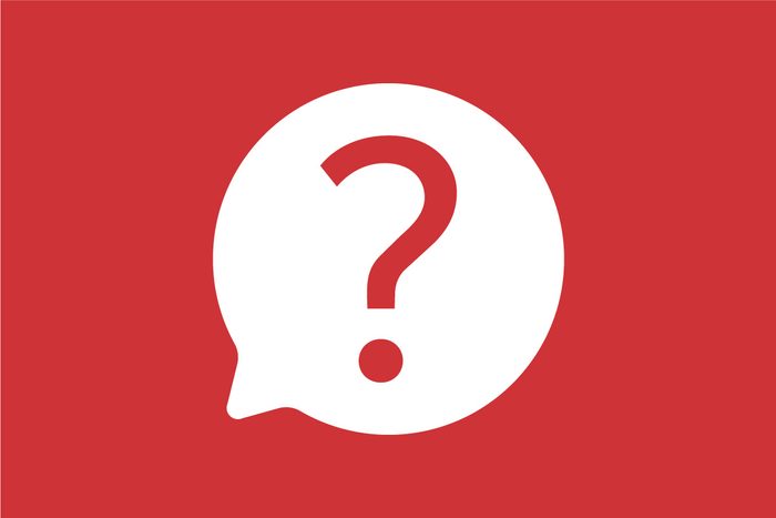 Question On Red Background