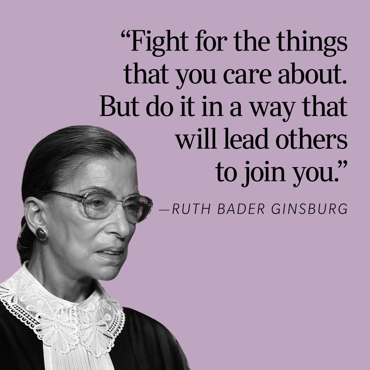 Rbg Quotes About Being A Leader