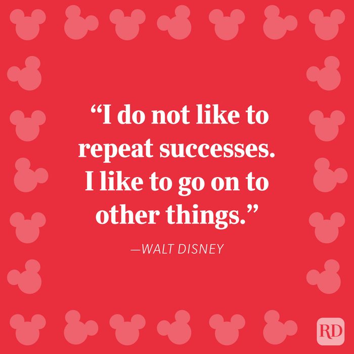 Walt Disney on Creativity, Work And Business Graphic